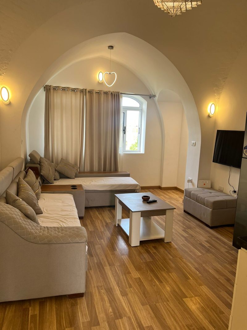 Kafr El Gouna Two Bedroom — living to window