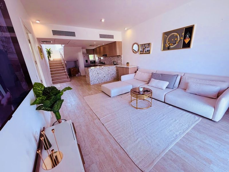 Joubal Standalone Villa Private Pool — living room wide