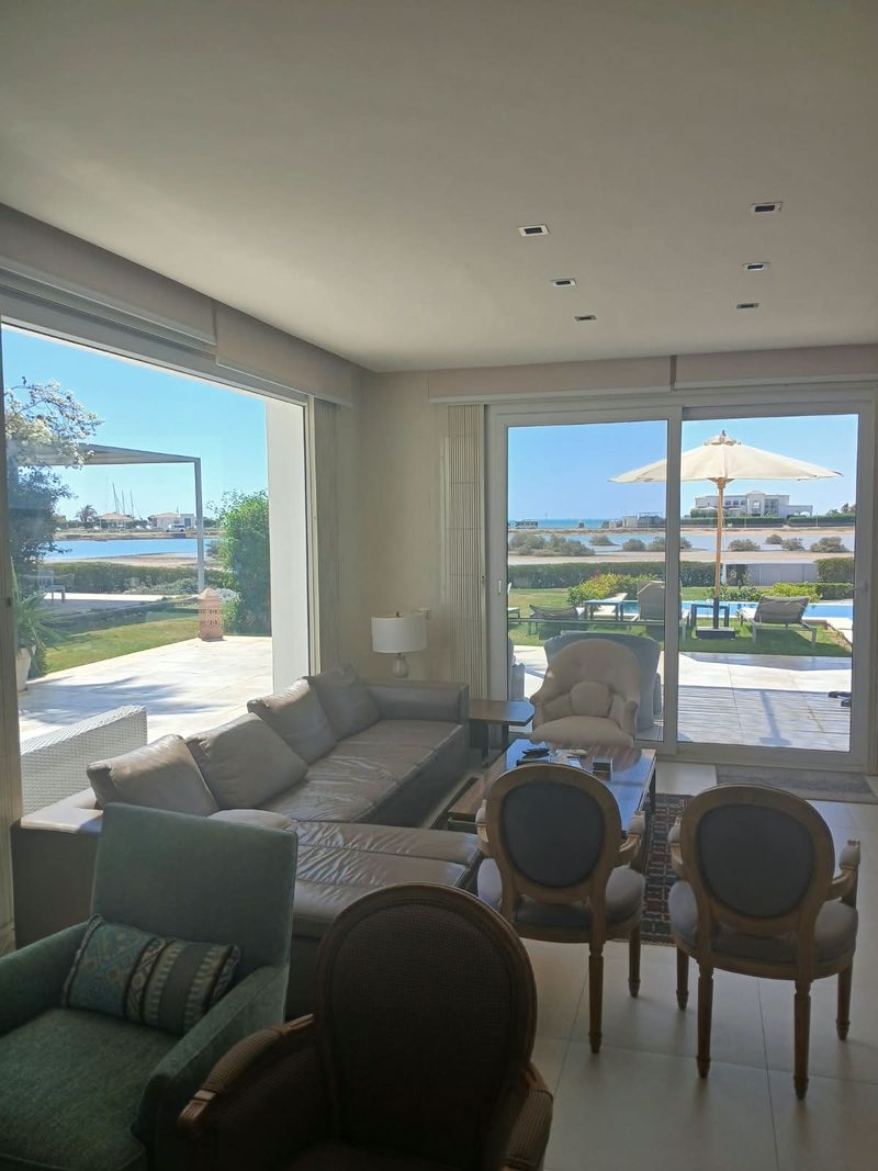 White Villas Four Bedroom Private Pool and Garden — living room wide